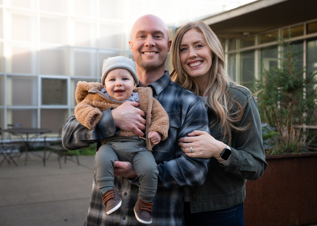 Erik Sigmar with family